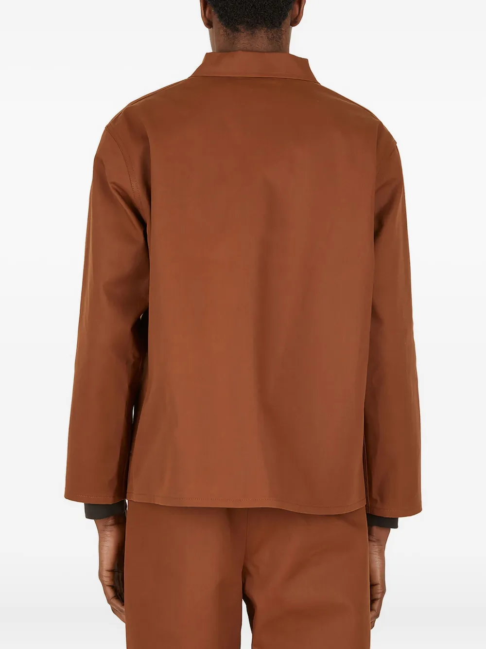 Meta Campania Collective patch-pocket overshirt Bruin