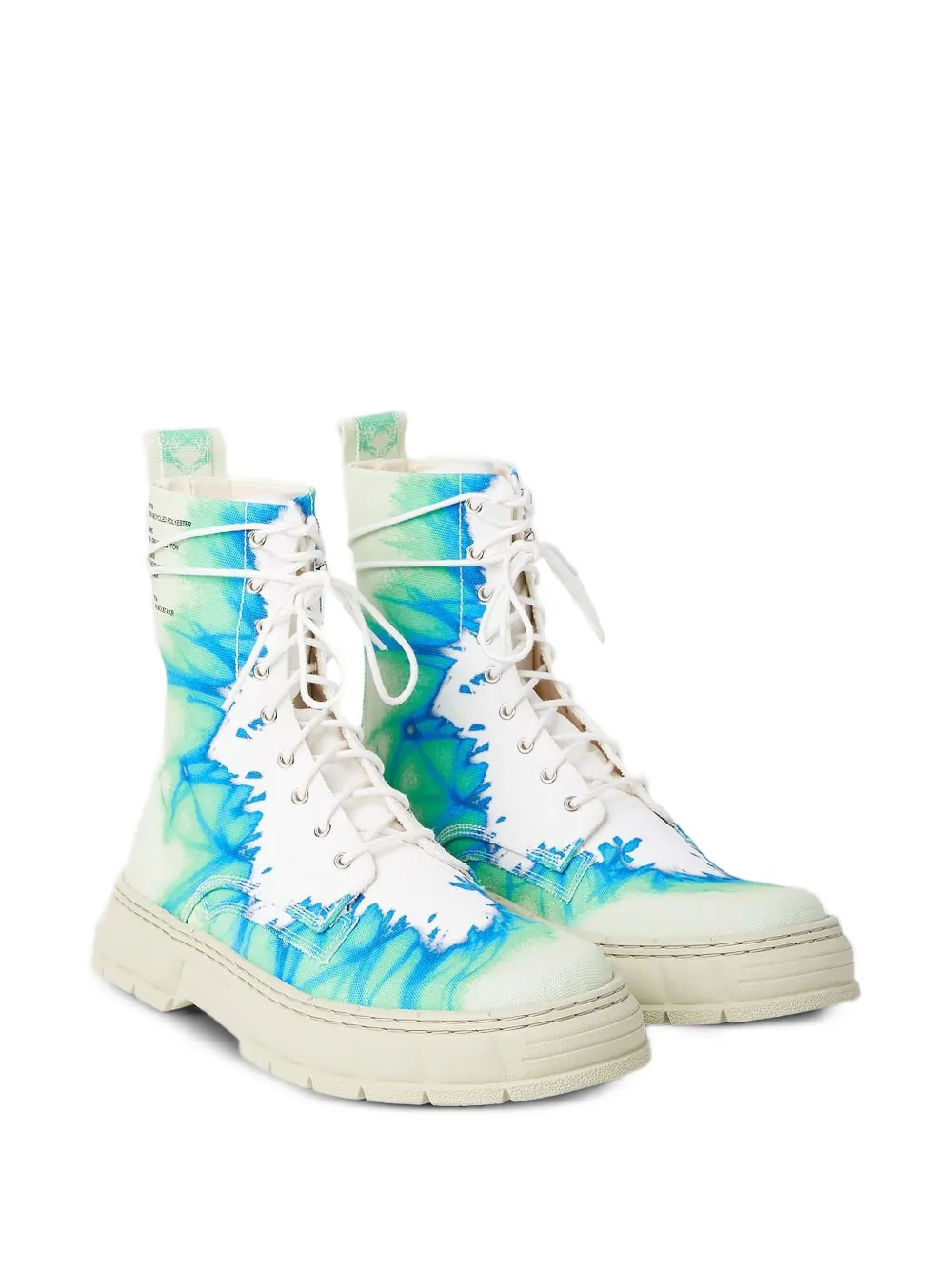 Virón Veterlaarzen met print Beige