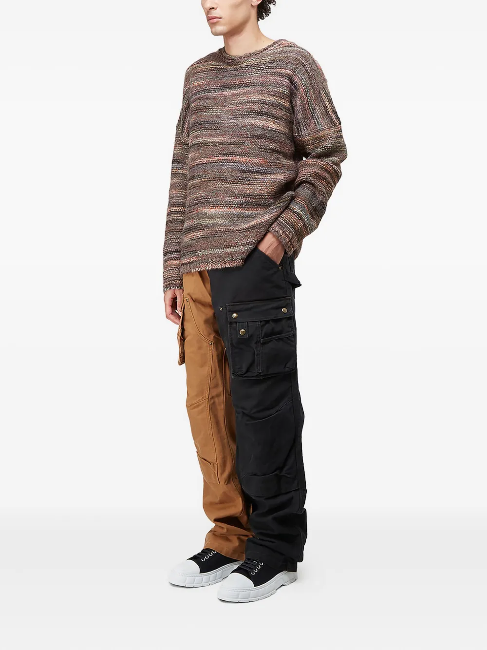 (di)vision  two-tone cargo trousers | Regular-Fit & Straight Leg Pants | Image 2
