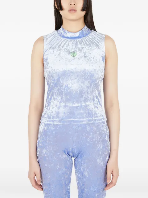 Perks And Mini crushed velvet top