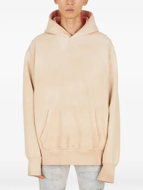 NOTSONORMAL dropped-shoulder kangaroo-pocket cotton hoodie