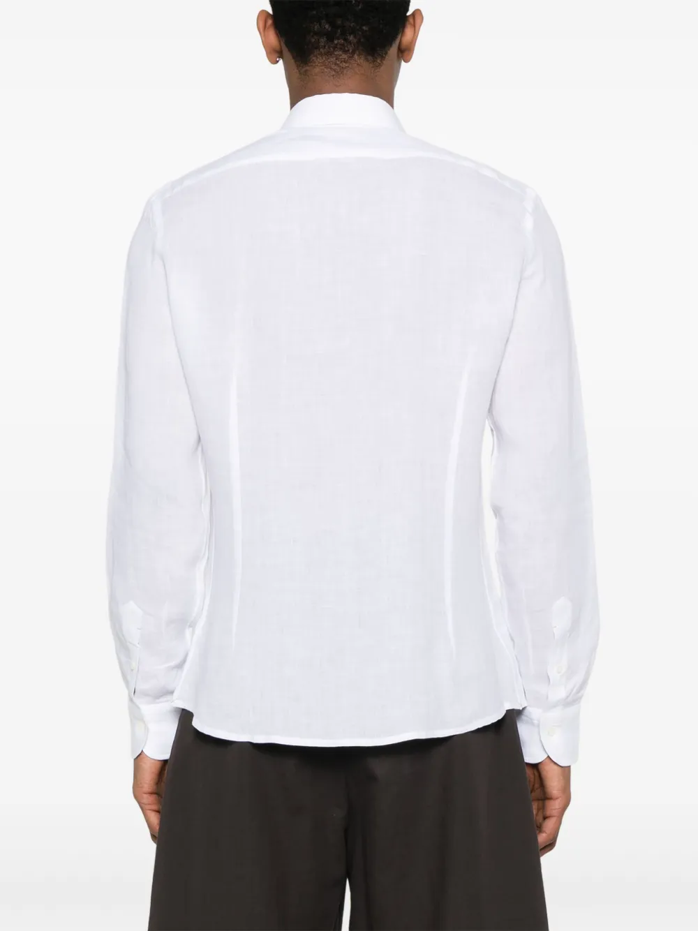 Mazzarelli Camicia in lino | Abbigliamento | Image 4