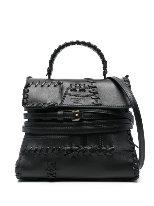 Moschino sac cabas en cuir - Noir - Moschino - Modalova
