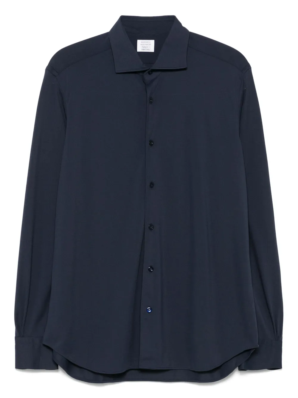 Mazzarelli spread-collar shirt | Blue | Image 1