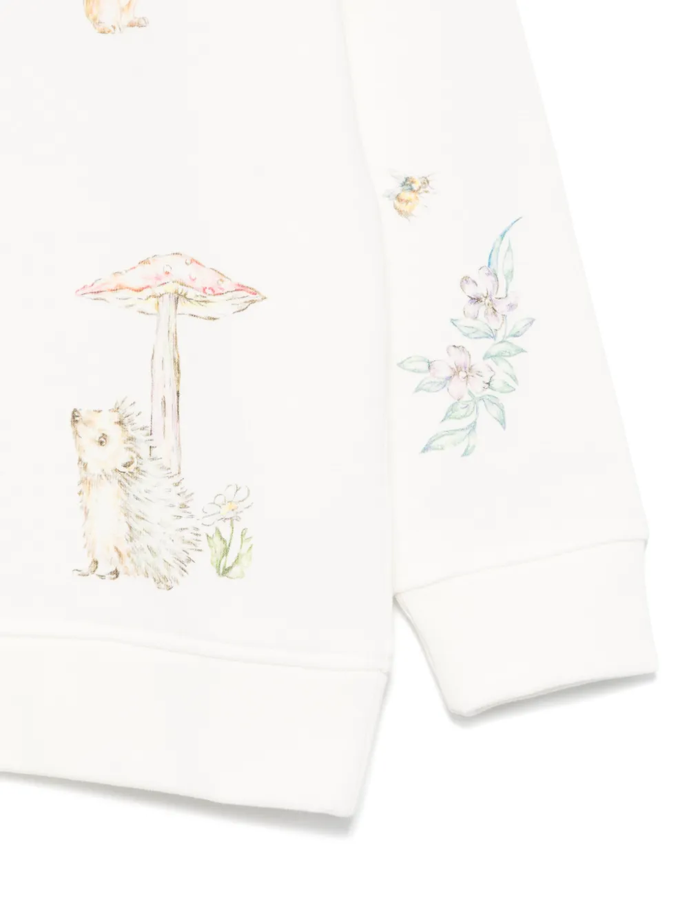 Stella McCartney Kids Sweater met print Wit
