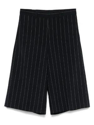 ステラマッカートニー　キュロットパンツ　ショートパンツ　ハーフパンツ黒 ステラマッカートニー キュロットパンツ ショートパンツ ハーフ