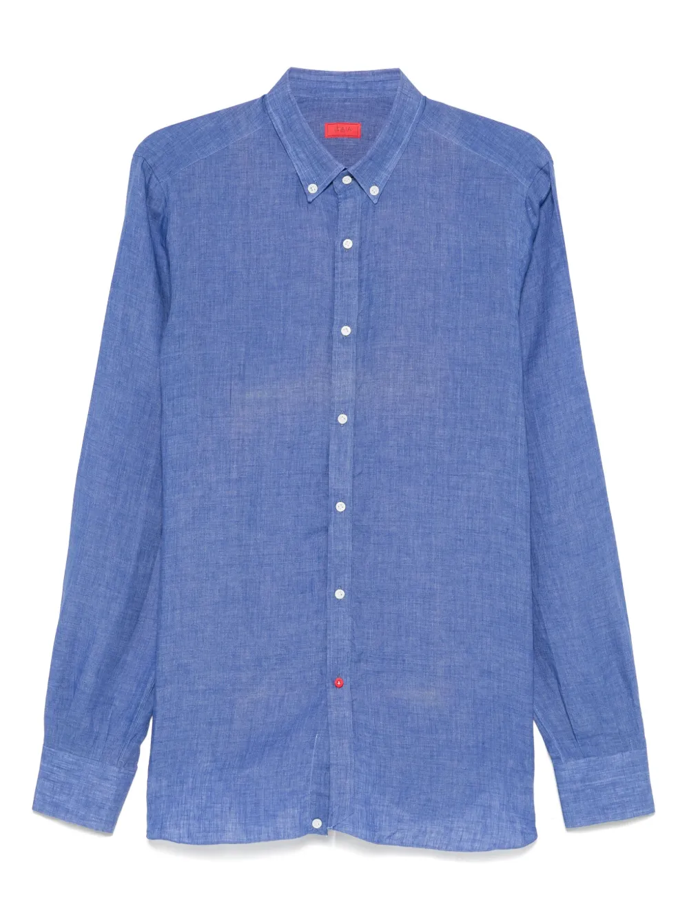 Isaia camisa de lino | azul | Image 1