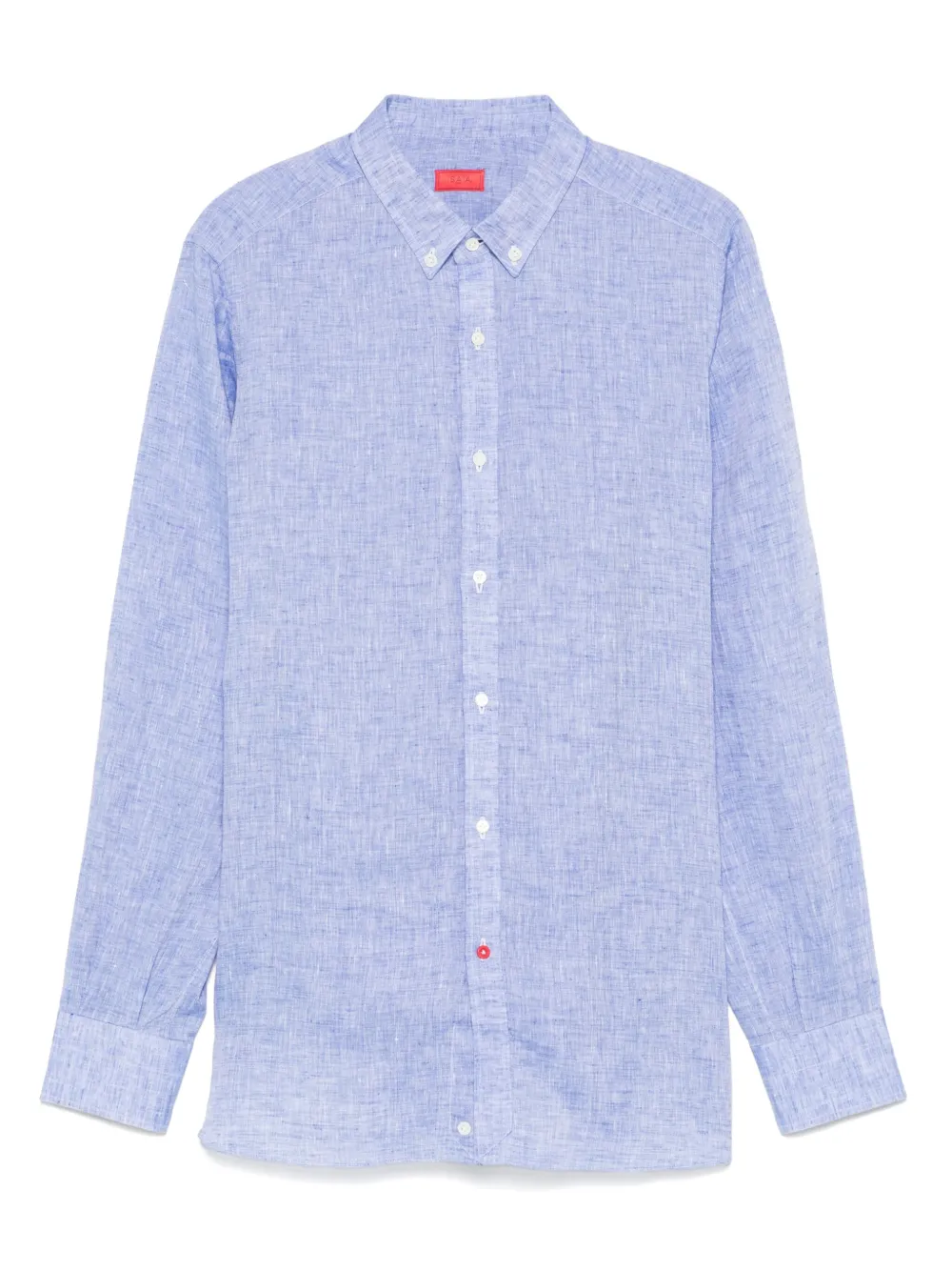 Isaia camisa de lino | azul | Image 1