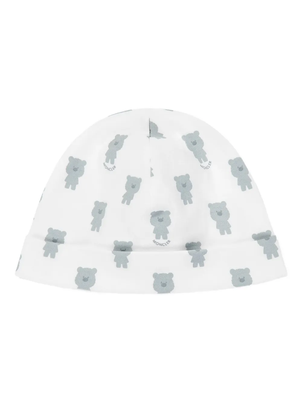 Moncler Enfant Romper muts en slabbetje Wit