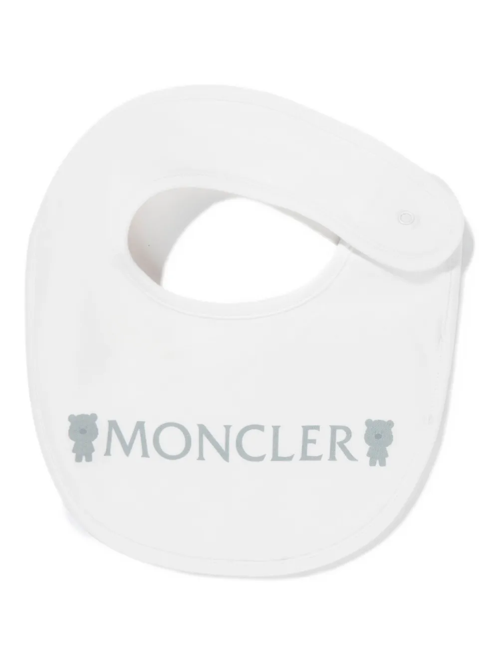 Moncler Enfant Romper muts en slabbetje Wit