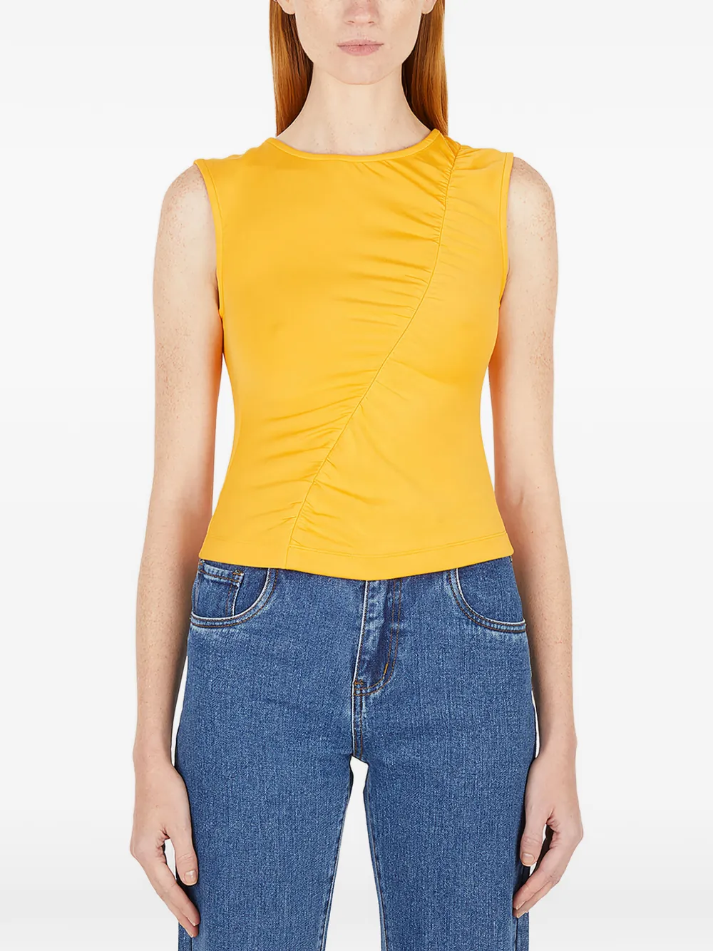 Wynn Hamlyn Top girocollo - Arancione
