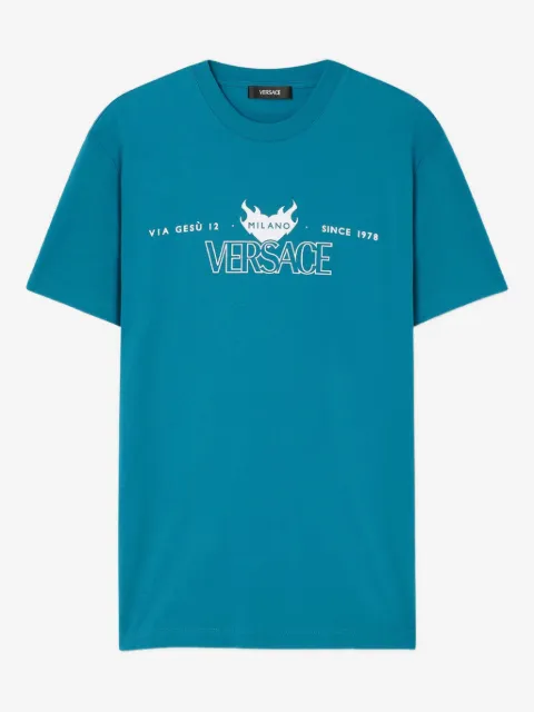Versace logo-print T-shirt