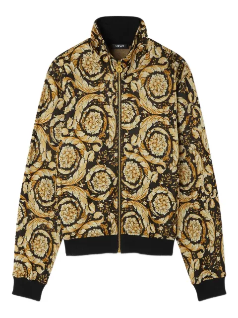 Versace سويت شيرت جاكار بنقش الباروك