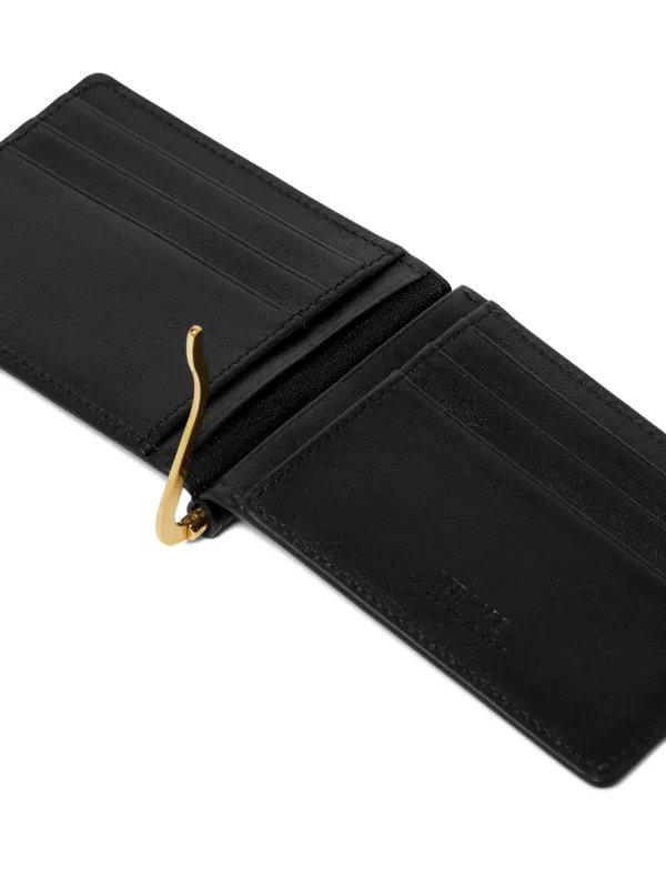 Versace La Medusa logo-plaque Leather Wallet | Black | FARFETCH
