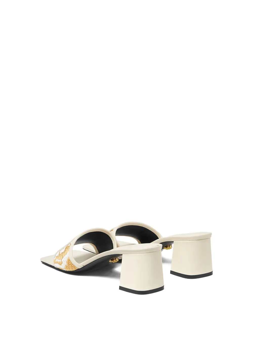 Versace Theia mules White