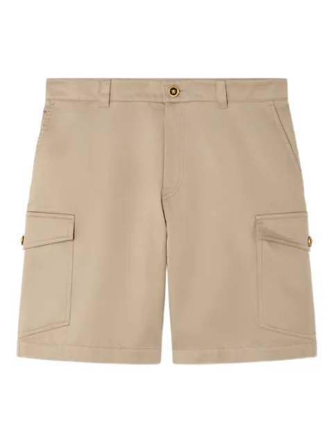 Versace Gabardine cargo shorts