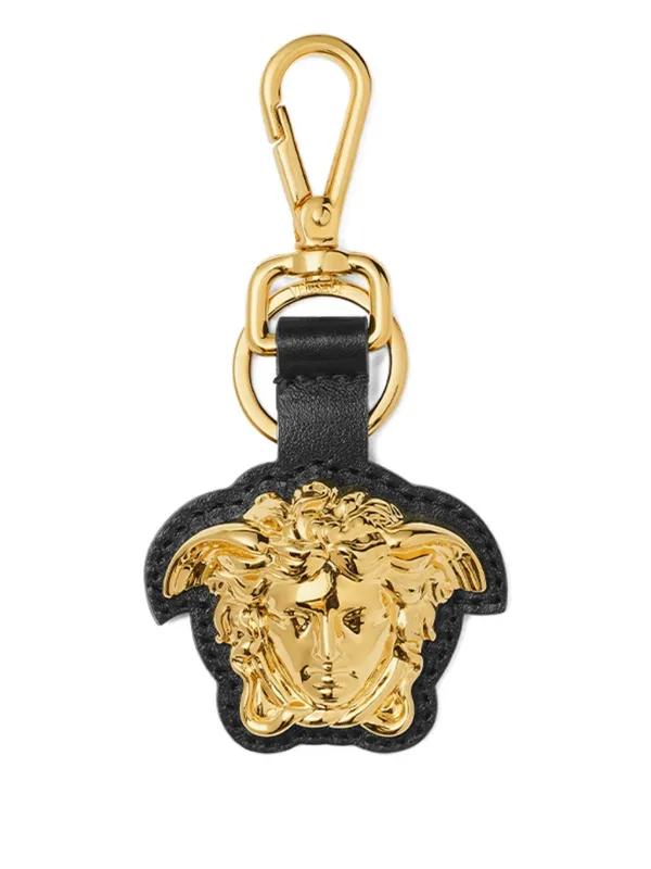 VERSACE ゴールド キーホルダー Versace メドゥーサ キーホルダー | ゴールドトーン | FARFETCH JP