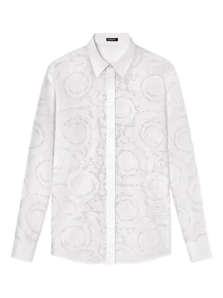 Pantalon évasé iviera Jacquard de taffetas technique à motif Toile