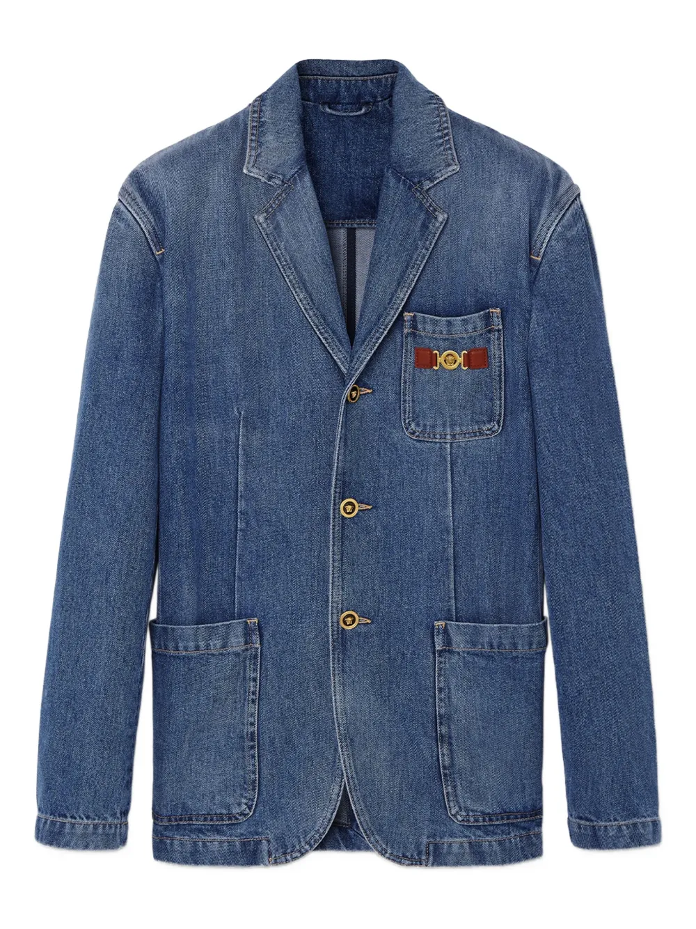 Versace Medusa Biggie denim jacket | Blue | Image 1
