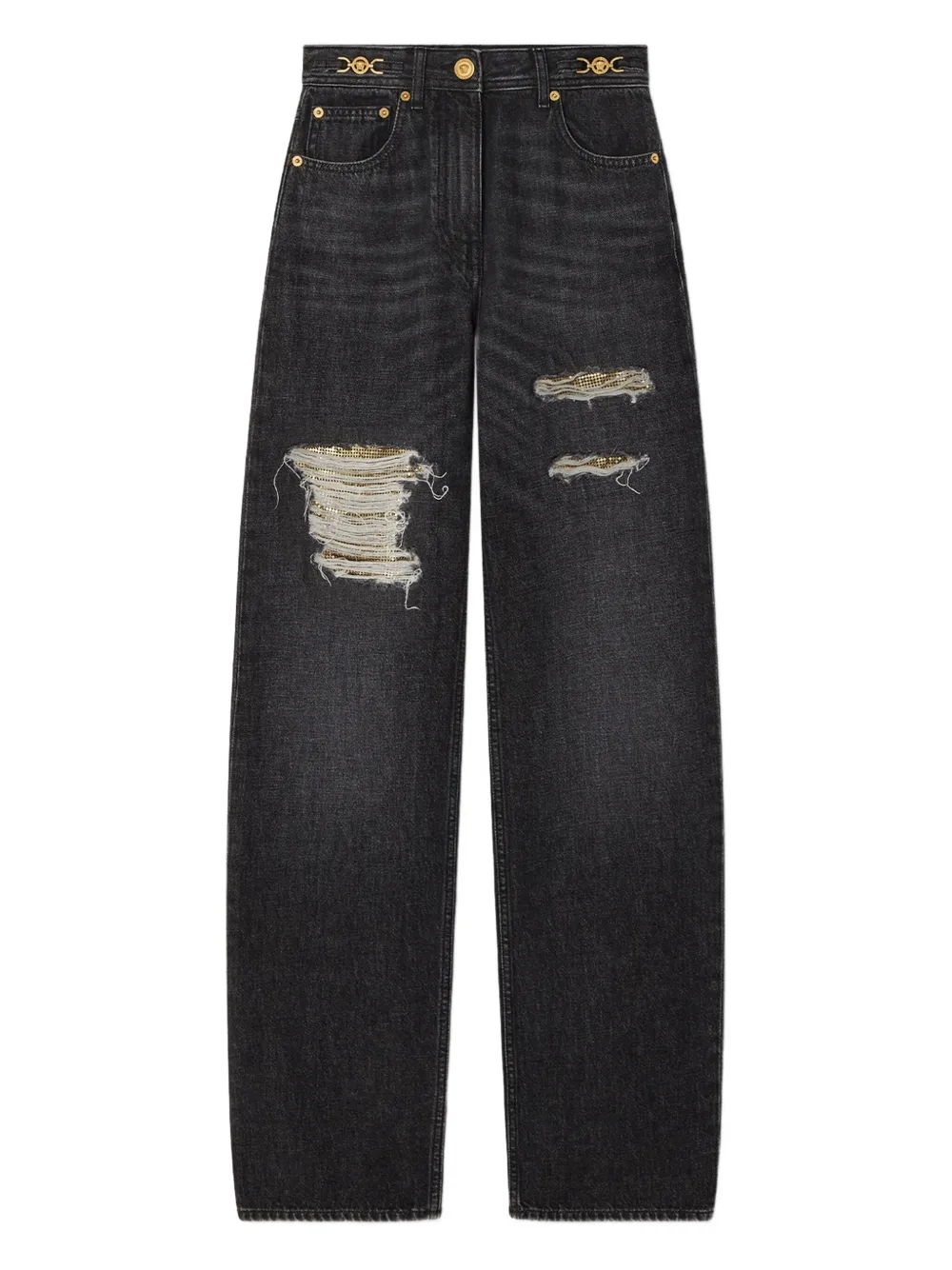 Versace Medusa '95 jeans Zwart