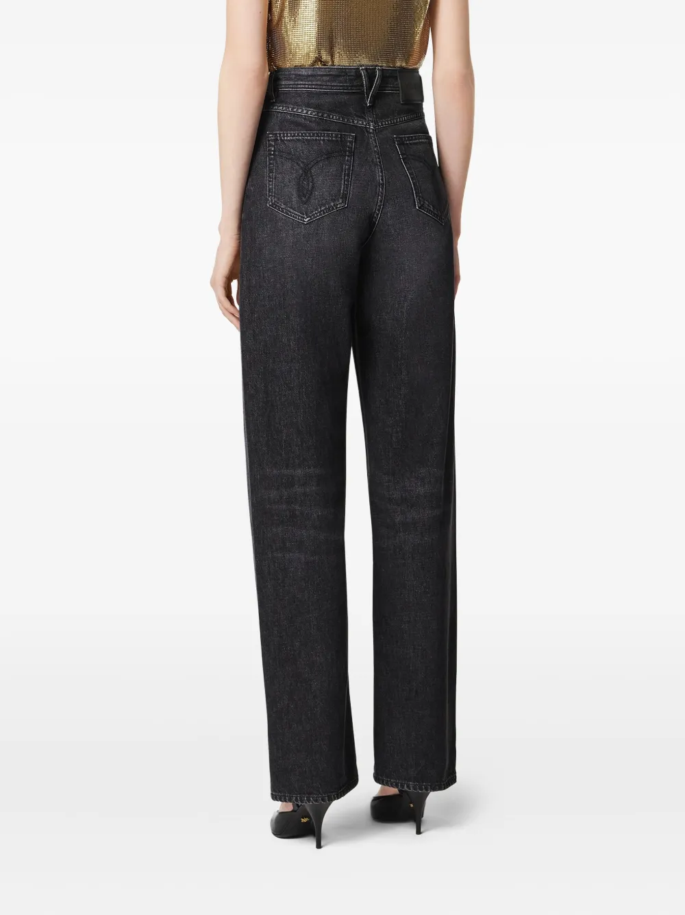 Versace Medusa '95 jeans Zwart