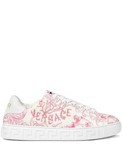 Versace Underwater Barocco Greca sneakers