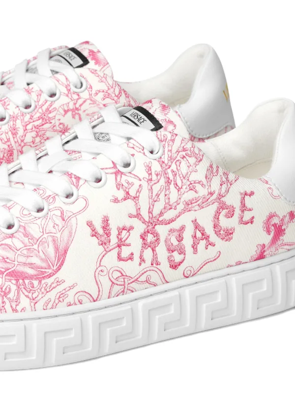Versace アンダーウォーターバロッコ グレカ スニーカー