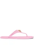 Versace Alia metallic-detail flip-flops - Pink