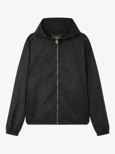 Versace jacquard windbreaker jacket