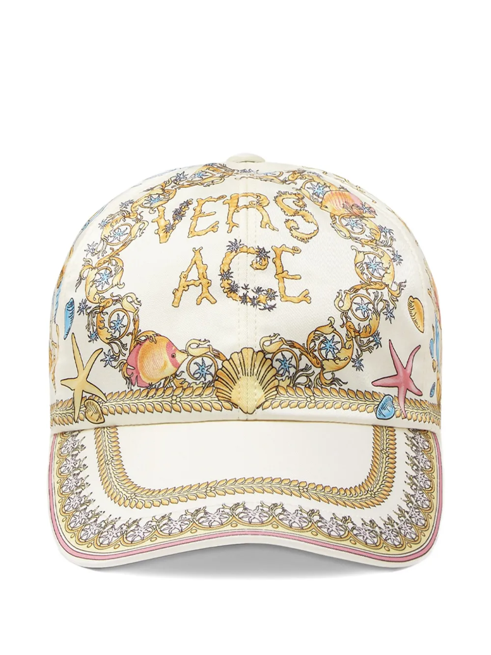 Versace Underwater Barocco Baseball Cap