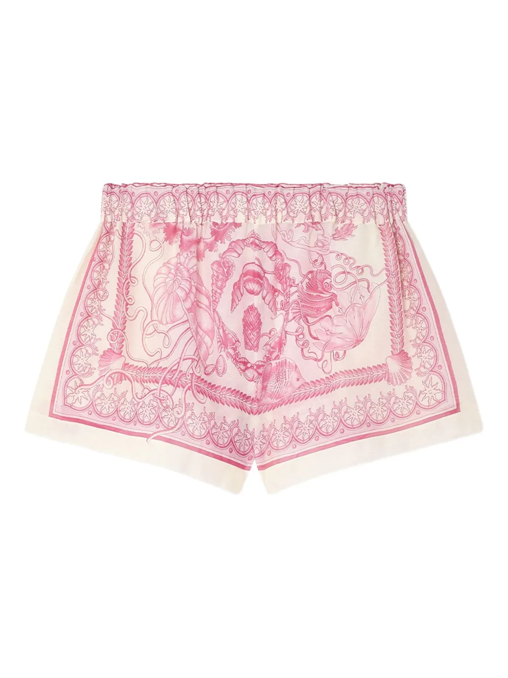 Versace Shorts Mit Barocco-print