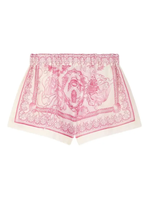 Versace shorts con estampado Barocco