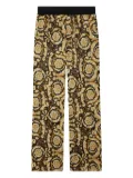 Versace Barocco jacquard track pants - Gold