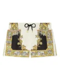 Versace Coral Theatre swim shorts - Gold
