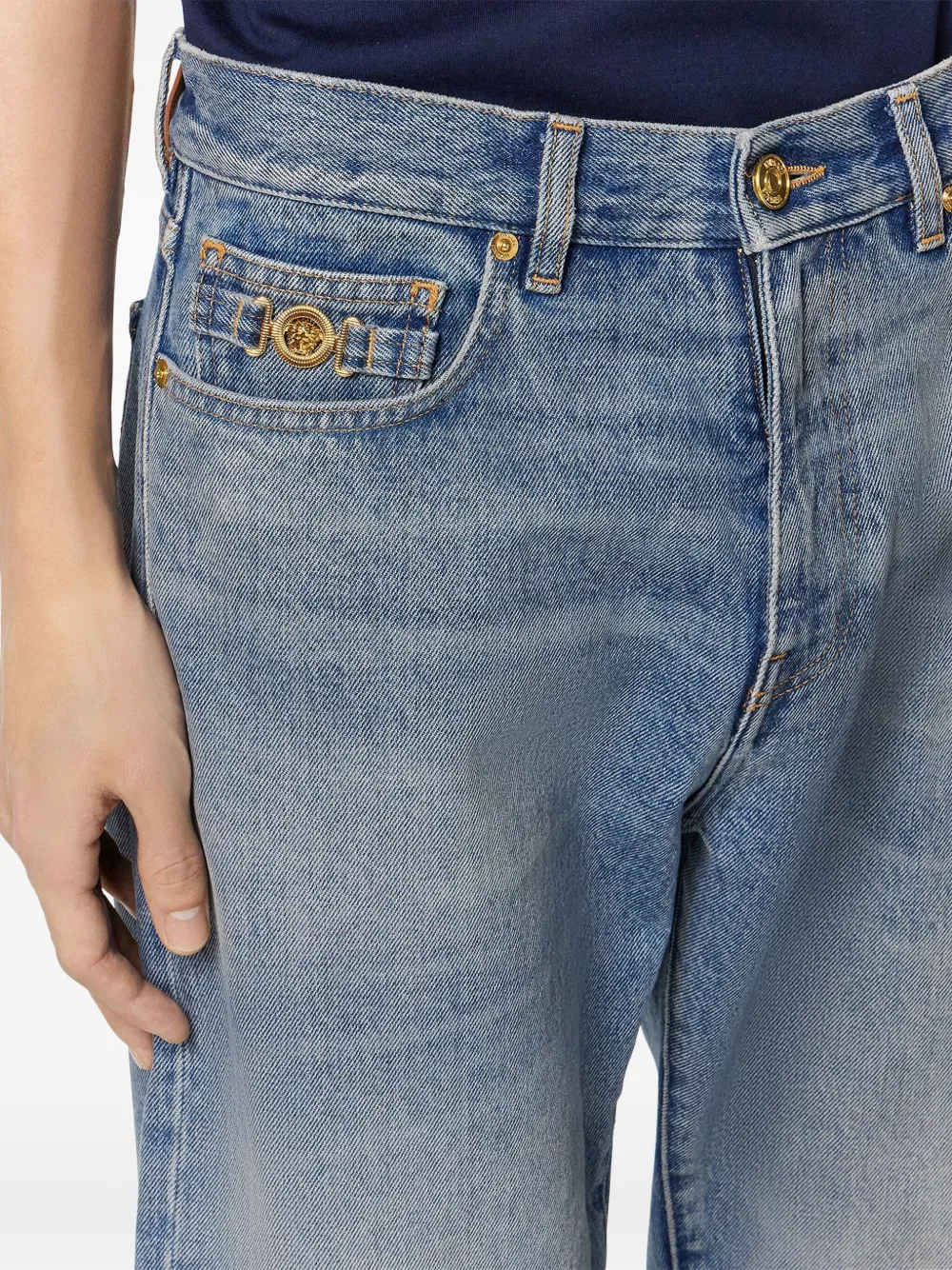 Versace Medusa Biggie jeans Blauw