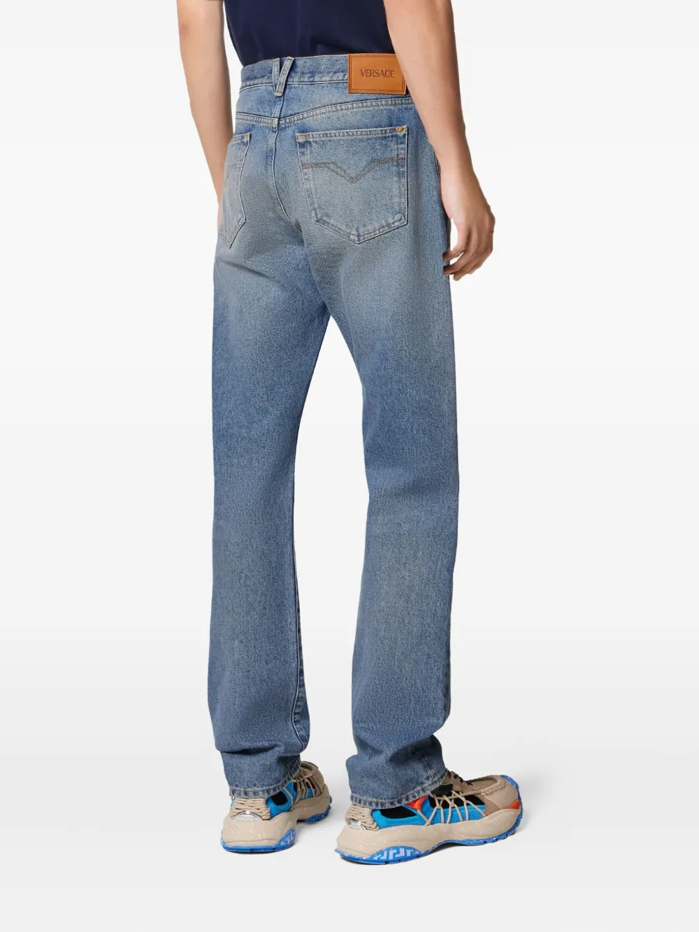 Versace Medusa Biggie jeans Blauw