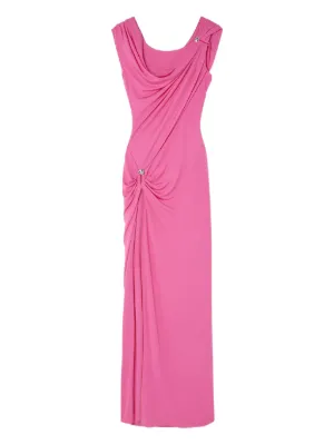 fendi hot pink dress Silk Maxi | Boho Midi dress
