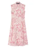 Versace Underwater Barocco midi shirt dress - Neutrals