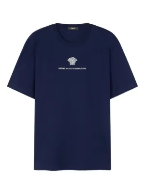 VERSACE（ヴェルサーチ）90s メドューサ プリントTシャツ/ネイビー/ 楽天市場】【中古】 VERSACE ヴェルサーチ メデューサ プリント