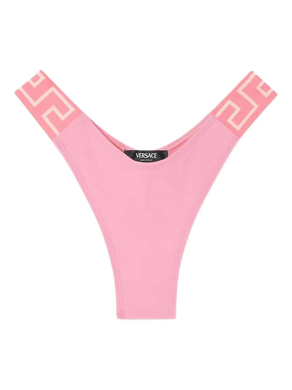 Versace bikini bottom con estampado Greca | rosado | Image 1