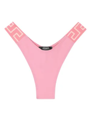 VERSACE ハタンフリント水着トッフ GRA10181481A12919 5PC40 Versace Swimwear & Beachwear for Women - Farfetch