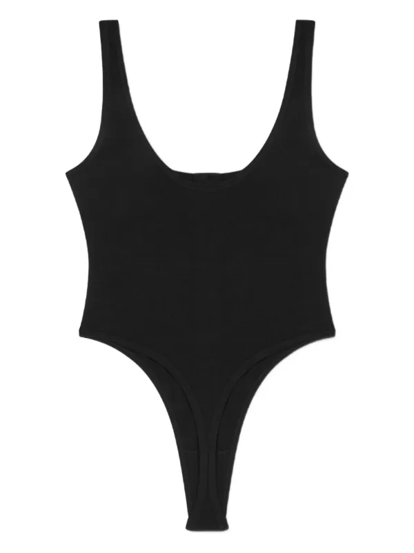 Versace Logo Ribbed Bodysuit | Black | FARFETCH Versace Logo Ribbed Bodysuit | Black | FARFETCH