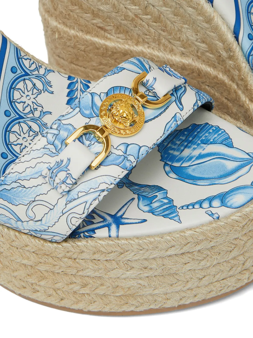 Versace 120mm Medusa '95 espadrilles Blue