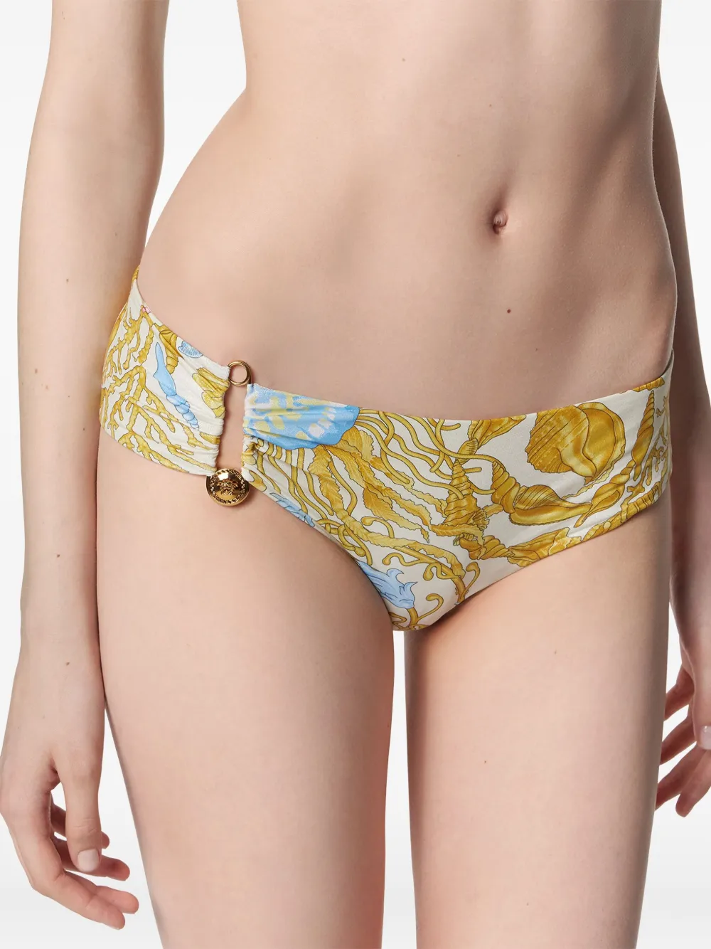 Versace Underwater Barocco bikinislip Beige