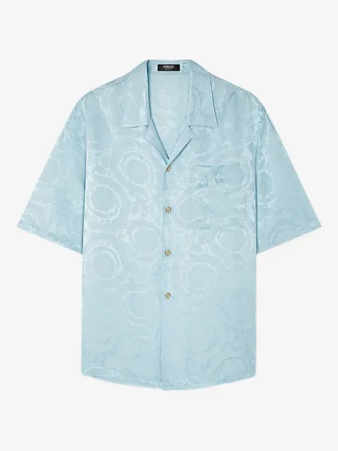 Versace Barocco jacquard shirt