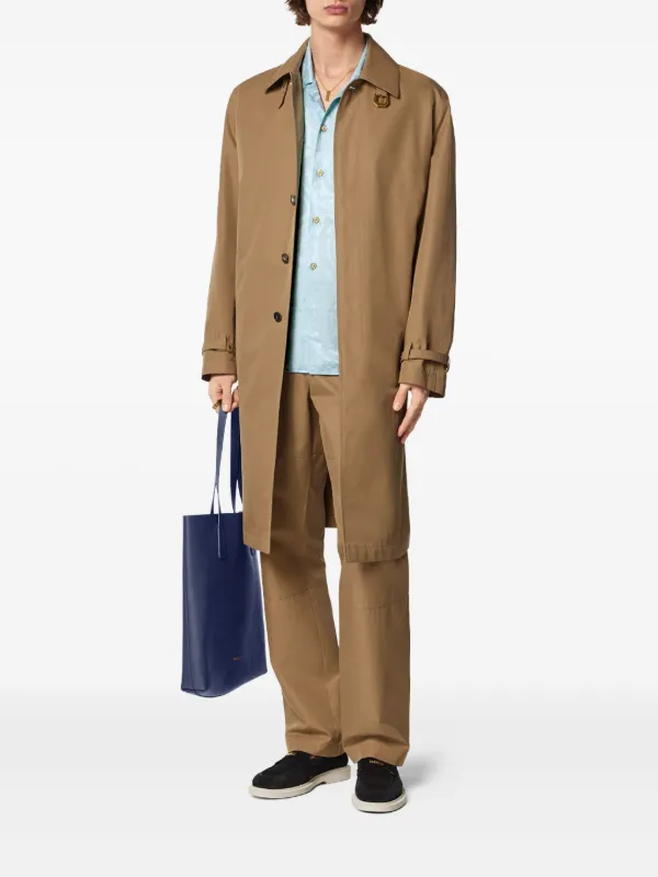 Versace バロッコ ジャカード シャツ | ブルー | FARFETCH JP