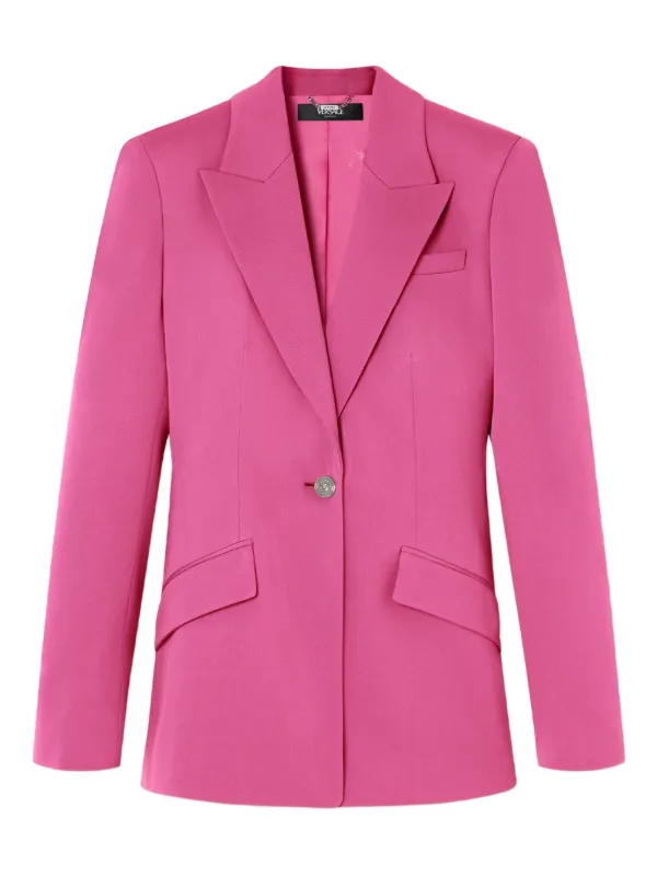 スーツ VERSACE Women Suit Jackets 10090951A081981PN50 Pink Versace Tailored Blazer | Pink | FARFETCH