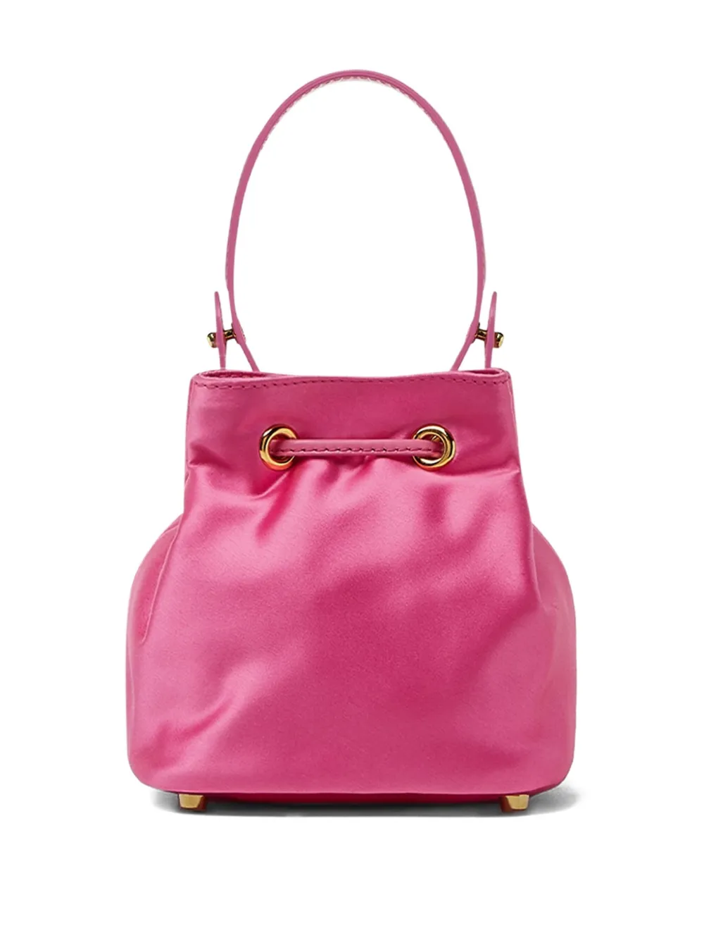 Versace La Medusa kleine bucket-tas met trekkoord Roze