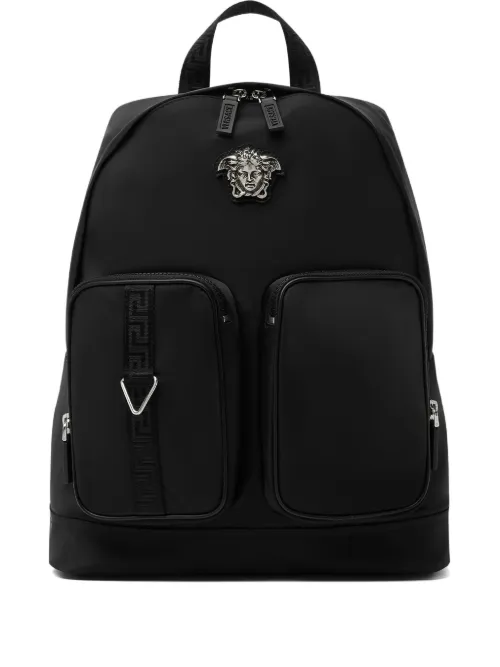 Versace sac à dos La Medusa - Noir - Versace - Modalova