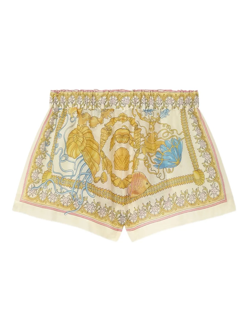 Versace Barocco-print Shorts